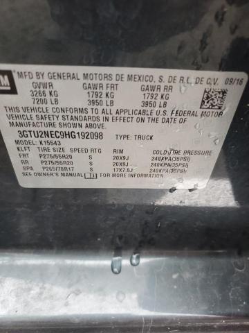 3GTU2NEC9HG192098 GMC Sierra K1500 Slt