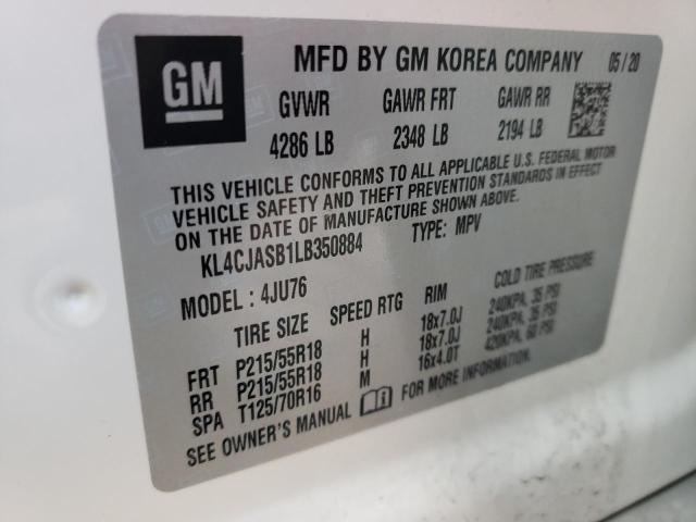 KL4CJASB1LB350884 Buick Encore Preferred