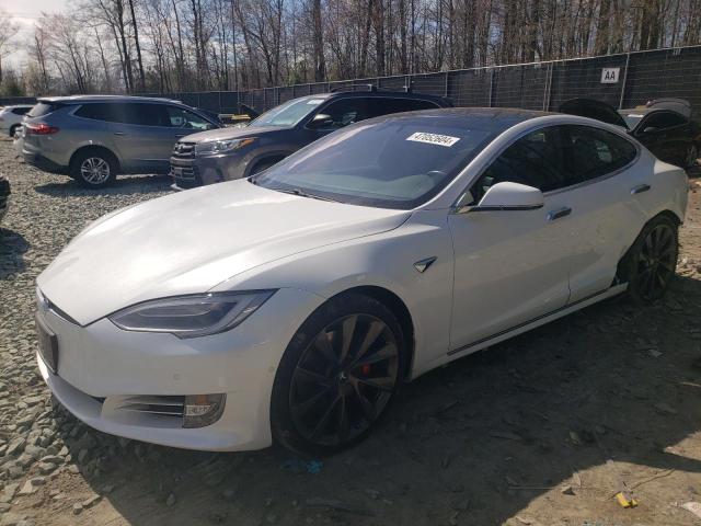 2021 Tesla Model S მანქანა იყიდება აუქციონზე, vin: 5YJSA1E49MF427871, აუქციონის ნომერი: 47052604