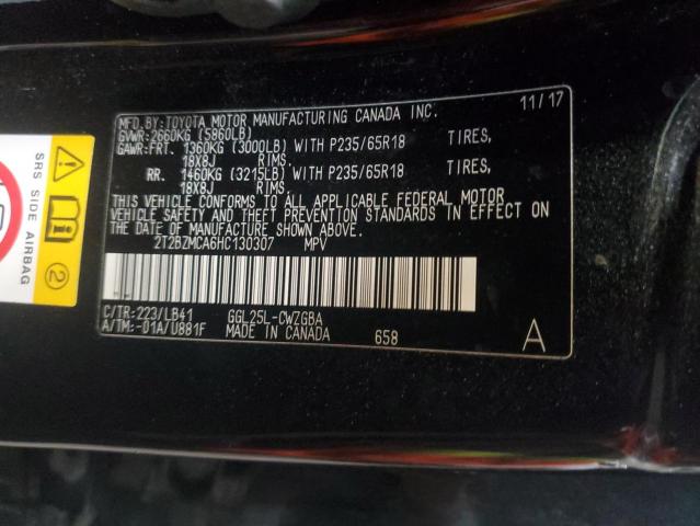 2T2BZMCA6HC130307 Lexus Rx 350 Base