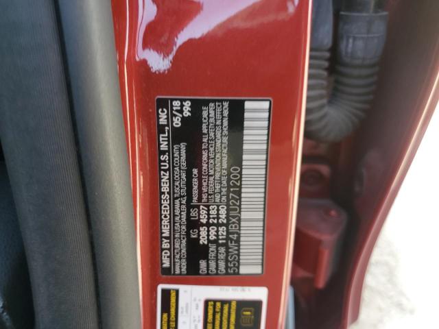 55SWF4JBXJU271200 Mercedes-Benz C 300