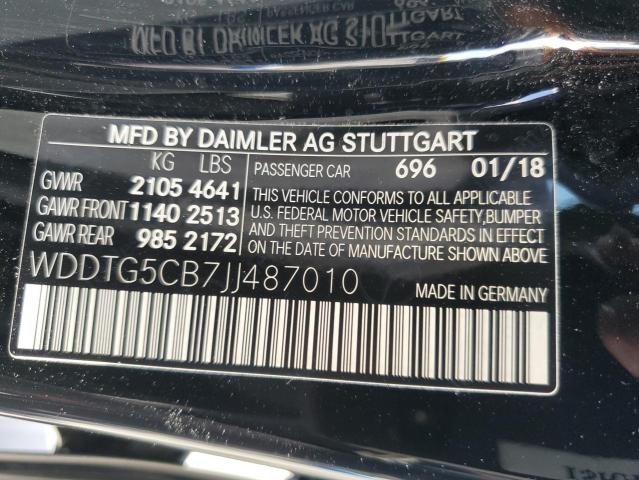 WDDTG5CB7JJ487010 Mercedes-Benz Gla 45 Amg