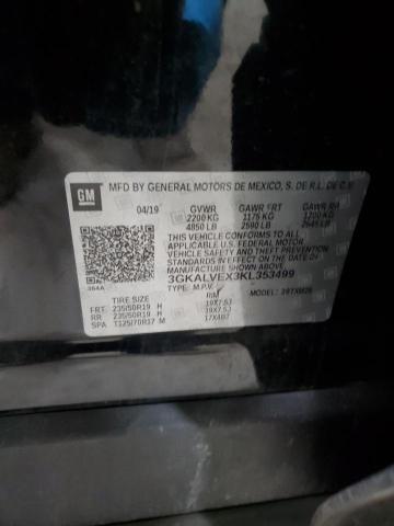 3GKALVEX3KL353499 GMC Terrain Slt