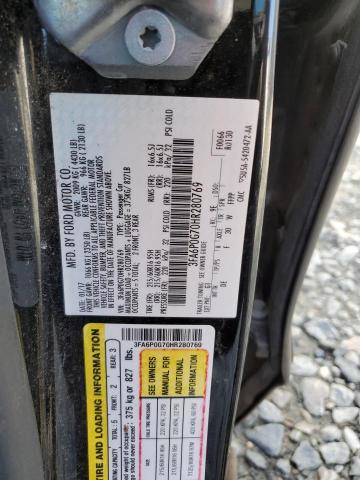 3FA6P0G70HR280769 Ford FUSION S
