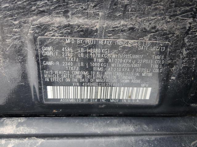 4S4BRBLC5E3214001 Subaru Outback 2.5i Limited