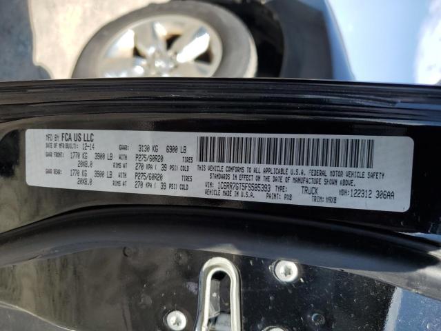 1C6RR7GT5FS585393 RAM 1500 Slt
