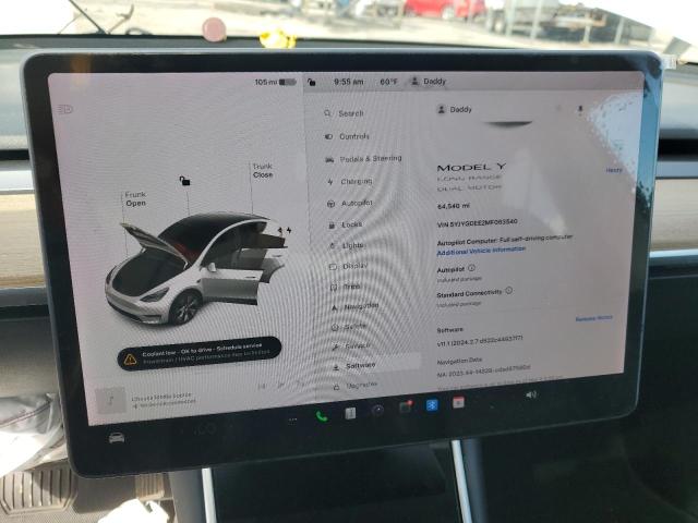 5YJYGDEE2MF063540 Tesla Model Y