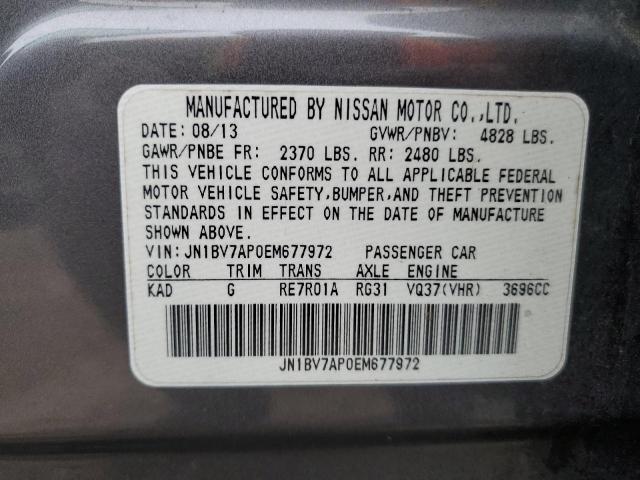 JN1BV7AP0EM677972 Infiniti Q50 BASE