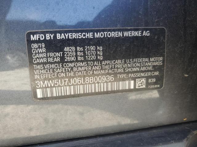 3MW5U7J06L8B00936 BMW M340I