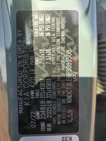 KNDCT3LE6P5039508 KIA NIRO SX