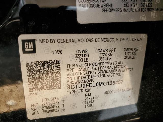 3GTU9FEL0MG138457 GMC Sierra K1500 Denali