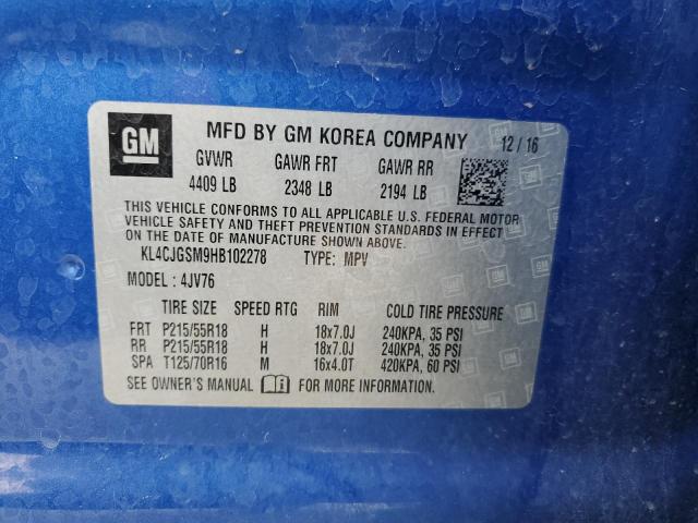 KL4CJGSM9HB102278 Buick Encore Essence