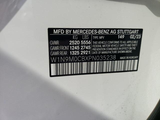W1N9M0CBXPN035238 Mercedes-Benz Eqb 250+