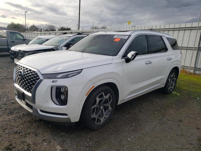 Auction sale of the 2021 Hyundai Palisade Calligraphy, vin: KM8R7DHE6MU191203, lot number: 45083634