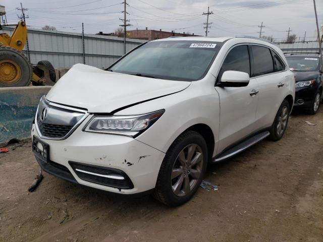 47966724 :رقم المزاد ، 5FRYD4H95GB011801 vin ، 2016 Acura Mdx Advance مزاد بيع