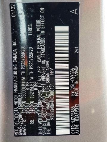 2T2HGMDA4NC080131 Lexus RX 450H