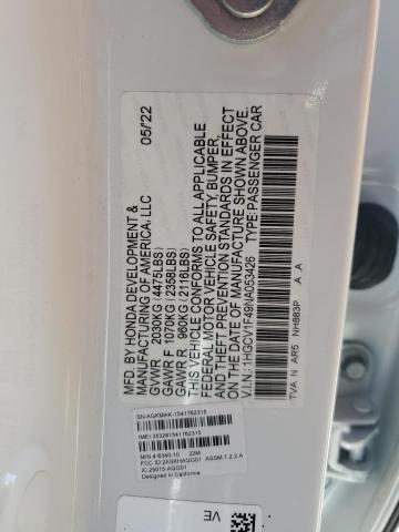 1HGCV1F49NA053426 Honda Accord Sport Se