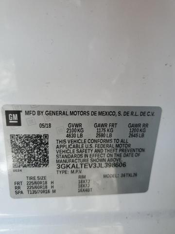 3GKALTEV3JL398606 GMC Terrain Sle