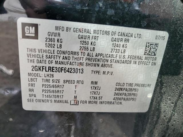 2GKFLRE30F6423013 GMC Terrain Sle