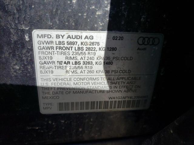 WA1G2AFY4L2064993 Audi Q5 E Premium