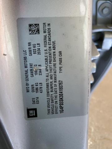1G4PS5SK3E4180767 Buick Verano