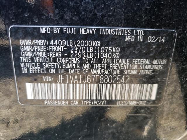 JF1VA1J67F8802542 Subaru Wrx Limited