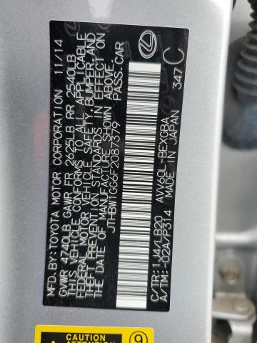 JTHBW1GG6F2087379 Lexus ES 300H