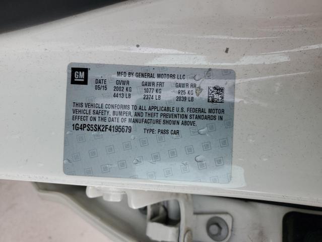 1G4PS5SK2F4195679 Buick Verano