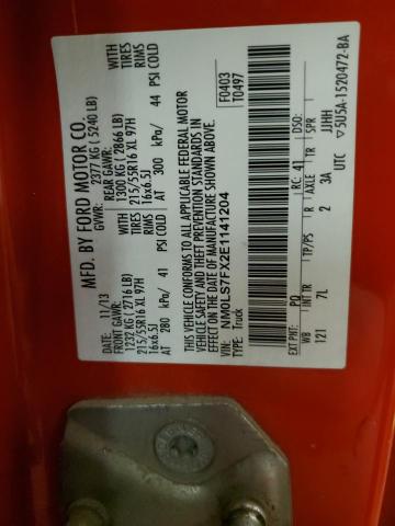 NM0LS7FX2E1141204 Ford Transit Connect Xlt