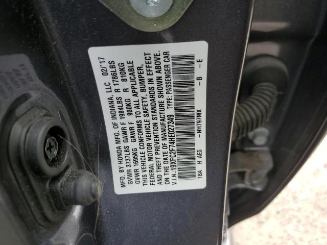 19XFC2F74HE027349 Honda CIVIC EX