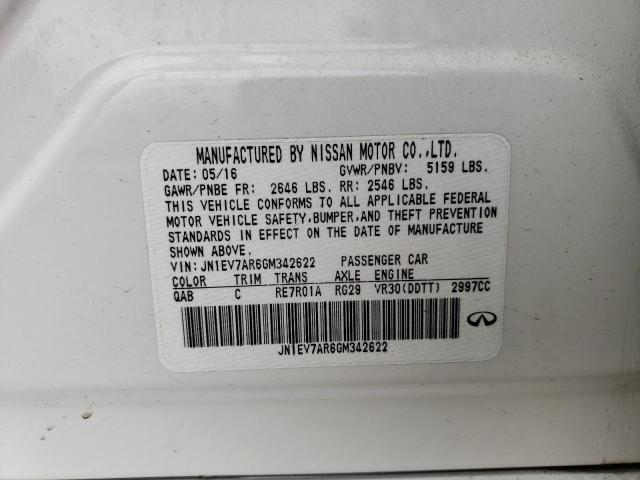 JN1EV7AR6GM342622 Infiniti Q50 Premium