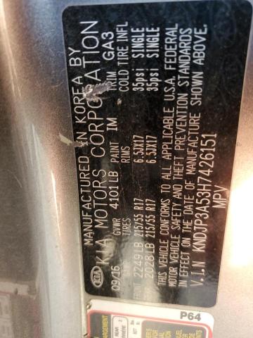 KNDJP3A53H7426151 KIA SOUL +