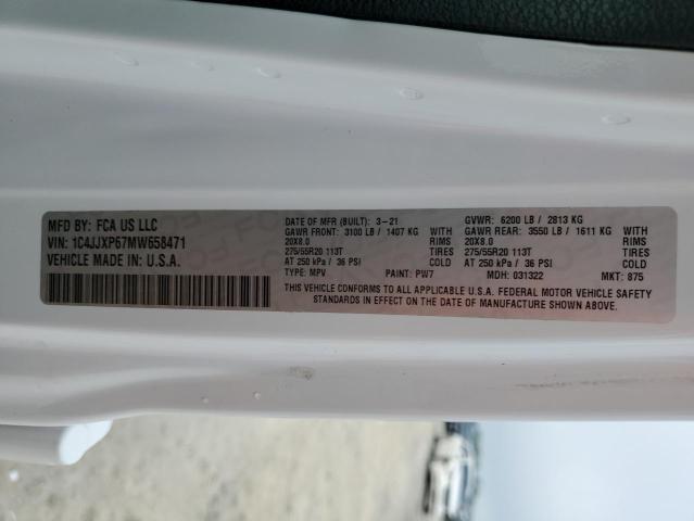 1C4JJXP67MW658471 Jeep Wrangler Unlimited Sahara 4xe