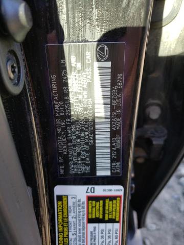 58AC11D12MU001494 Lexus Es 250 Base
