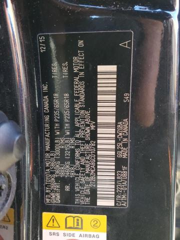 2T2BZMCA8GC010782 Lexus Rx 350 Base