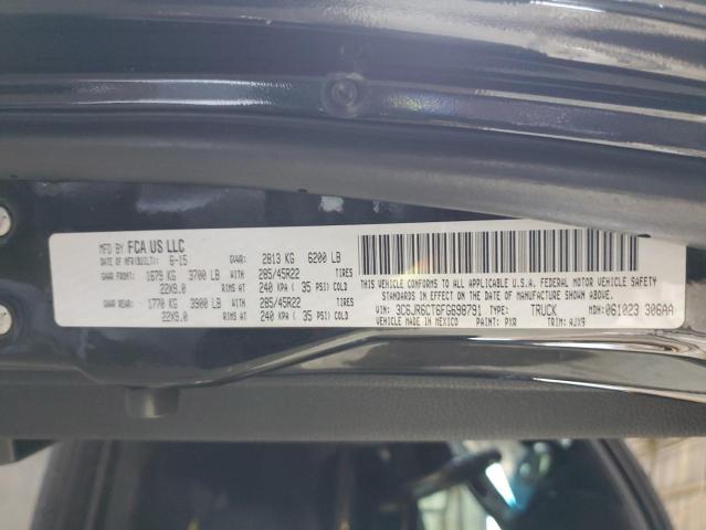 3C6JR6CT6FG698791 RAM 1500 Sport