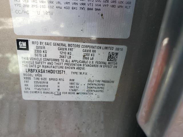 LRBFXASA1HD013571 Buick Envision Preferred