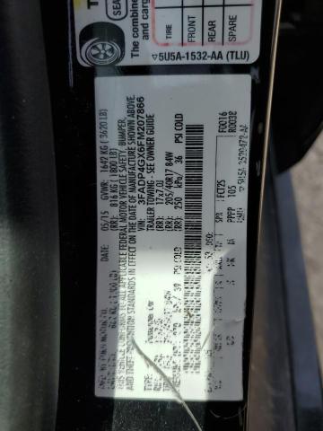 3FADP4GX6FM207866 Ford FIESTA ST