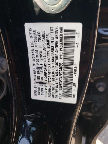 19XFB2F74FE274693 Honda CIVIC SE