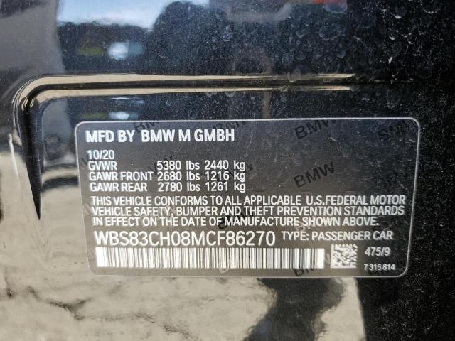 WBS83CH08MCF86270 BMW M5
