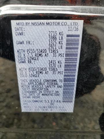 5N1DL0MM2HC513746 Infiniti QX60