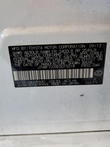 JTHBF1D2XE5015218 Lexus IS 250