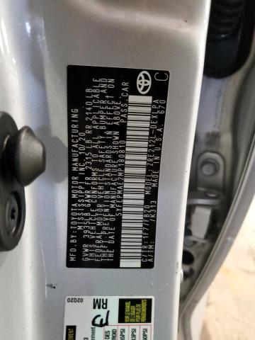 5YFEPMAE2MP180810 Toyota COROLLA LE
