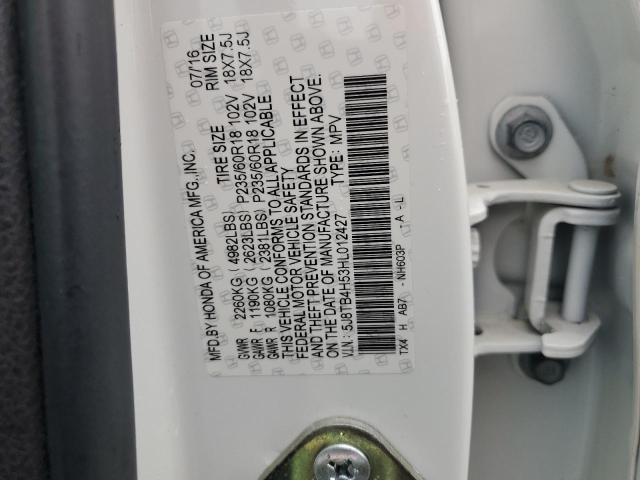 5J8TB4H53HL012427 Acura Rdx Technology