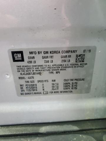 KL4CJASB7LB014480 Buick Encore Preferred