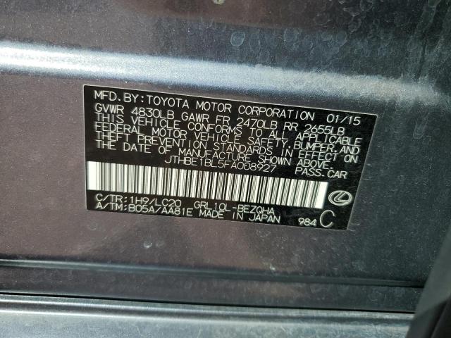 JTHBE1BL5FA008927 Lexus GS 350