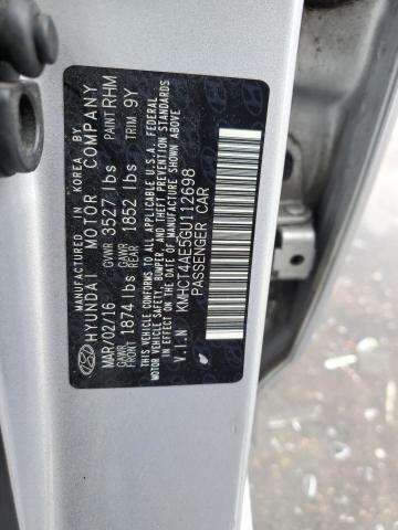 KMHCT4AE5GU112698 Hyundai ACCENT SE