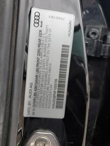 WAUCCGFF0F1033735 Audi A3 Premium Plus