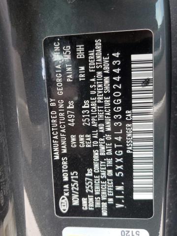5XXGT4L33GG024434 KIA Optima Lx