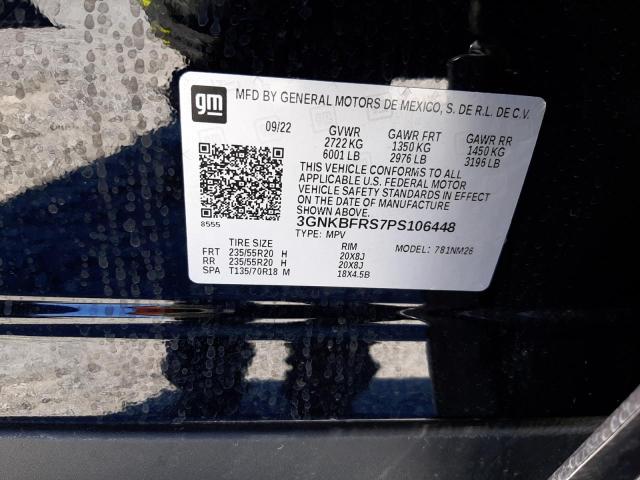 3GNKBFRS7PS106448 Chevrolet Blazer Premier